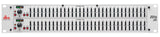 DBX 231S Dual 31-Band Graphic Equalizer with Audio Rack Mount Design, Compressor and Cables