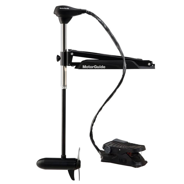 45Lbs-50, 12V Motorguide X3 Freshwater Trolling Motor with Foot Control and Bow Mount