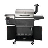 Z GRILLS Wood Pellet Grill and Smoker with PID Technology, Auto Temperature Control, Direct Flame Searing and 572 sq in Cooking Area