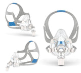 Large ResMed AirFit F20 Full-Face CPAP Mask, Complete with Headgear