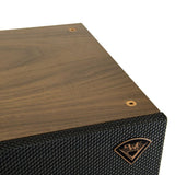 Klipsch The Sixes Heritage Wireless Speakers, Walnut 2-Way Tabletop Pair with 200W RMS Audio and Wireless Connectivity