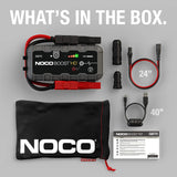 NOCO Boost HD GB70 2000 Amp 12-Volt UltraSafe Lithium Jump Starter with Power Bank, Charger and Jumper Cables for Up to 8-Liter Gasoline or 6-Liter Diesel Engines