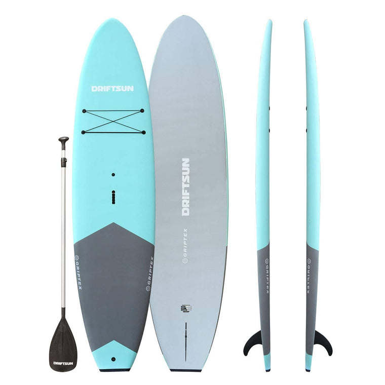 Driftsun 11ft Stand-Up Paddleboard with Soft Top and Rigid Construction