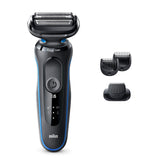 Braun Series 5 5018s Rechargeable Electric Foil Shaver for Men with Precision Beard Trimmer, Wet & Dry Use and EasyClean System