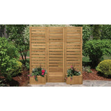 Yardistry Fusion Privacy Screen with Integrated Planters