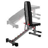 Xmark XM-7630 Adjustable Weight Bench for Dumbbell Workouts