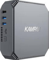 KAMRUI Ryzen 7 3750H Mini PC with Windows 11 Pro, 16GB RAM and 512GB SSD, Radeon RX Vega 10 Graphics, DP 4K UHD Dual-Screen Support