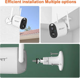 SECRT Wireless Outdoor Security Camera with 1080P WiFi, Color Night Vision, Motion Detection, Spotlight, Siren, 2-Way Talk and Waterproof Design