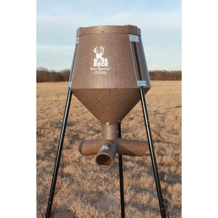 Boss Buck 200lb Gravity Feeder, All-in Design