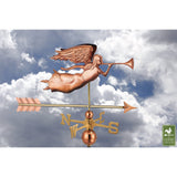 Good Directions Pure Copper Angel with Arrow Weathervane