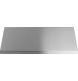 48-Inch GE Profile Externally Vented Range Hood in Stainless Steel