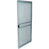 Heavy-Duty Sliding Screen Door, 48 x 78-81 Inches, Gray