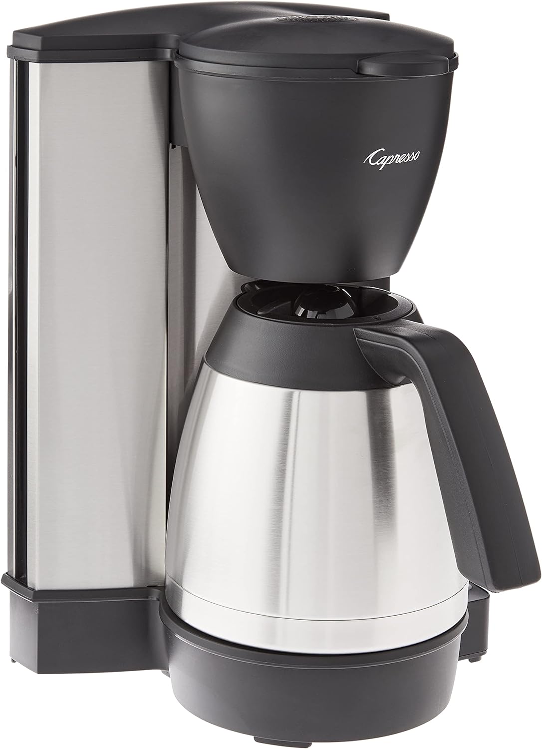 Capresso 485.05 MT600 Plus Programmable Coffee Maker with 10-Cup Capacity, Thermal Carafe and Black Finish