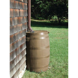 RTS Oak Rain Barrel with Brass Spigot