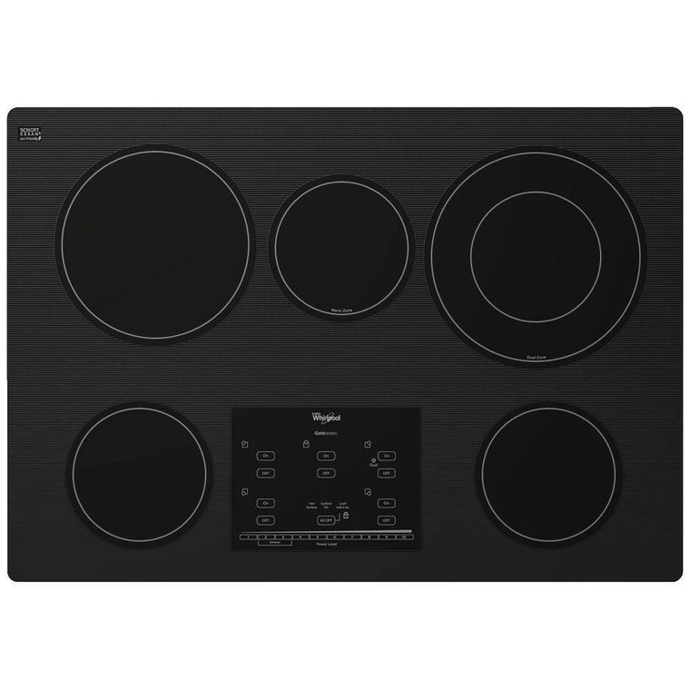 Whirlpool Gold G9CE3065XB 30 x 22-Inch Electric Cooktop in Black
