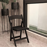 BTEXPERT 4-Piece Resin Folding Chair Set with Vinyl-Padded Seats, Lightweight Indoor and Outdoor Seating for Home, Events, Parties, Picnics, Kitchens, Churches, Schools and Weddings