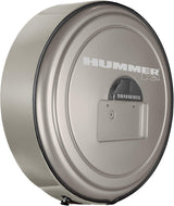 Boomerang Hummer H2 2005-2010 MasterSeries Hard Tire Cover in Pewter Metallic, with Color-Matched Plastic Face, Stainless Steel Ring and Hummer H2 Logo