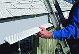 Rainhandler Self-Cleaning Aluminum Gutter Replacement, 3X 5 ft., White