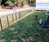 FXW Indoor and Outdoor Dog Playpen with Gate, 8/32 Panels and 32 Height, Portable Pet Fence for Small, Medium and Large Dogs, Puppies, RV Camping and Yard Use