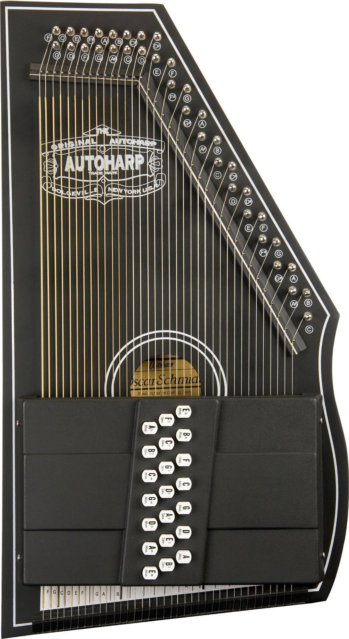 Oscar Schmidt OS73C Autoharp for Chord-Based Musical Performance