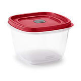 Rubbermaid 16-Piece Food Storage Container Bundle with Secure Lids, Red