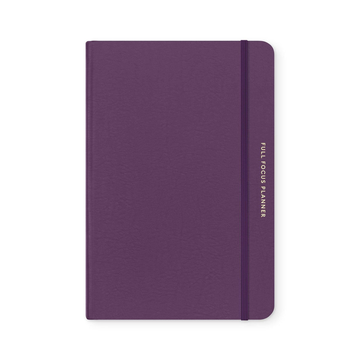 Eggplant Full Focus Planner for Organized Goal and Schedule Planning
