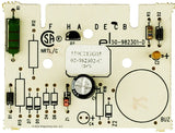 GE Dryer Dampness Sensor Control Board, WE04X10103 and 559C213G05, No Buzzer