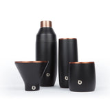 Marble-Finish Stainless Steel Cocktail Shaker