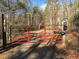 GC Ghost Controls TSS1XP Solar Automatic Gate Opener Kit for Swing Gates Up to 20 Feet, Heavy-Duty Single-Gate System