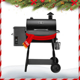 Black Z Grills ZPG-550A Wood Pellet Grill and Smoker, 590 Sq. in. Cooking Area with 7-in-1 BBQ Functionality