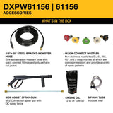 DEWALT DXPW61156 Gas Pressure Washer with 420cc Engine, 4400 PSI and 4.0 GPM Cold Water