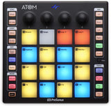 PreSonus AudioBox 96 Full Studio Bundle with Studio One Artist Software, ATOM MIDI Production Pad Controller and Eris 4.5 BT Bluetooth Monitor Pair