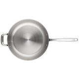 Breville Thermal Pro Clad Stainless Steel Fry Pan, 12.5×22, with Helper Handle