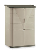Rubbermaid FG374601OLVS Large Vertical Outdoor Storage Shed
