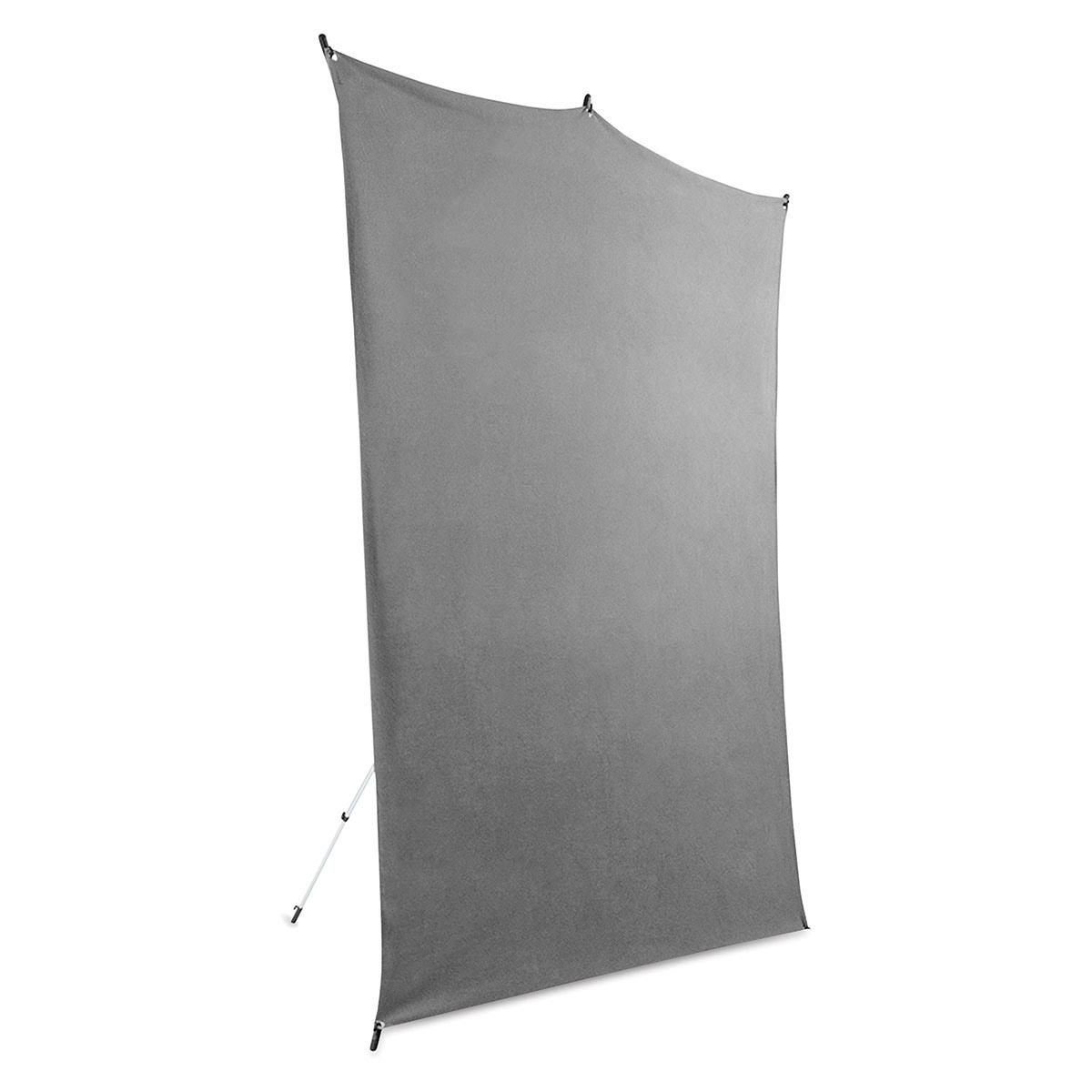 Savage 5 × 7 Ft. Gray Backdrop Travel Kit