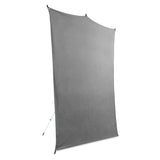 Savage 5 × 7 Ft. Gray Backdrop Travel Kit