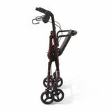 Medline Basic Steel Rollator for Everyday Mobility Support