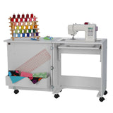 White Judy Sewing Cabinet by Arrow