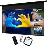 Elite Screens Spectrum 150 Electric Motorized Projector Screen, 16:9 Diagonal Format, 4K/8K Ready