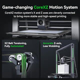 Creality K1C 3D Printer with 600mm/s High-Speed Printing, Auto Leveling, Clog-Free Robust Direct Extruder, AI Camera, 300°C Printing and Silent Mode, K1 SE Upgraded, Carbon Fiber Filament Support
