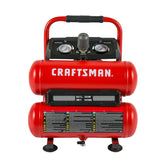 Craftsman 2-Gallon Twin-Stack Portable Air Compressor, 125 PSI, 0.3 HP