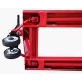 Dayton 32HD10 Quiet Steel Pallet Jack, 4400 lb. Capacity, Red