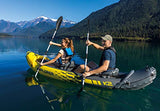 Intex Explorer K2 Inflatable Kayak Set for 2 People, Including Aluminum Oars