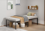 14-Inch Full Platform Bed Frame, Heavy-Duty Metal Mattress Foundation with Underbed Storage, No Box Spring Required, Easy Assembly and Noise-Free Support