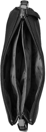 Kate Spade New York Triple Gusset Crossbody Bag, Black