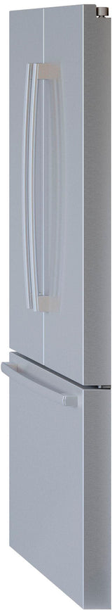 Bosch 800 Series Smart Refrigerator, 21 Cu. Ft. French Door Counter-Depth Design, Stainless Steel