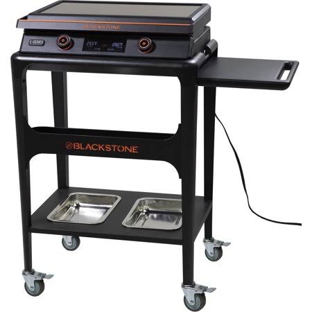 Blackstone E-Series 22 in. Electric Tabletop Griddle with Prep Cart