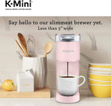 Dusty Rose Keurig K-Mini Single-Serve Coffee Maker for K-Cup Pods, 6 to 12 Oz. Brew Sizes