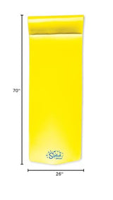 TRC Recreation Foam Pool Float, 1.25-Inch Floating Water Lounger for Swimming and Splashing