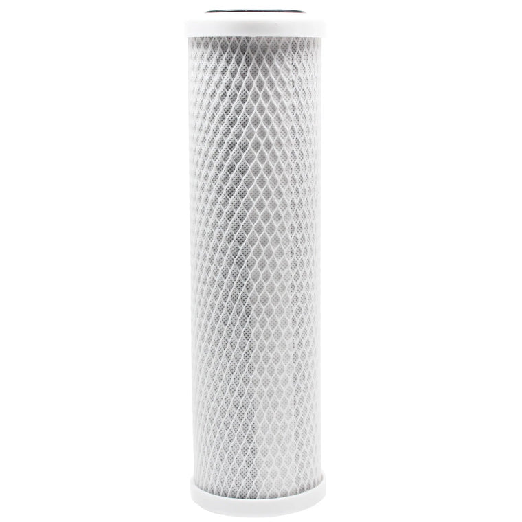 20-Pack Denali Pure Replacement Filters for PurePro EC106-Alkaline Activated Carbon Block, Universal 10-Inch Filters for PurePro Alkaline RO Systems
